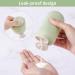 WLLHYF Squeeze Bottle 2 Pcs Travel Shampoo Bottles Refillable Portable Flip Cap Travel Containers Leak Proof Reusable Empty Bottles for Toiletries Shampoo Travel Outdoor Camping 100ML Green - Buy Online on GoSupps.com