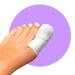 MediMitt ToeMitt Big Toe Bandages Non-Adhesive (Full Coverage Big Toe Bandage) (Medium 10-Pack) Medium (Pack of 10)