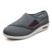 MOCINNA Men's Diabetic Shoes Memory Foam Elderly Sneakers Non-Slip Wide Width Oedema Edema Swollen Feet Arthritis Walking Shoes 13 Grey