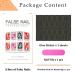24 Pcs Halloween Press on Nails - Glossy Short Acrylic Nails with Bloody Heart & Ghost Designs for Women & Girls | Easy Stick-On False Nails - Buy Online on GoSupps.com