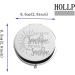 HOLLP Sister Friendship Jewelry - You're My Sunshine Makeup Pocket Mirror for Women - Buy Online on GoSupps.com
