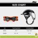 Namsan Anti-UV Dog Glasses & Helmet | Windproof Eye Protection Sunglasses for Small/Medium Dogs - Cool Orange Motorcycle Pet Gear - Buy Online on GoSupps.com