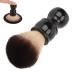 Razor brush for men portable ergonomic shaving brush with resin handle nylon rasier brush with soft hair for facial care