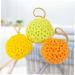 FRCOLOR Set of 6 Schauball Honeycomb Bath Ball Shower Ball Bath Sponge Bee Honeycomb Bath Flower No Latex - Buy Online on GoSupps.com