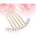 DOITOOL Gold Decor Headwear for Women Rhinestone Headpiece Crystal Decor Alloy Comb Wedding Decoration Bling Decor Pearl Side Comb Floral Decor Bridal Comb Barrette Headgear Hair Bride - Buy Online on GoSupps.com