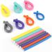 42-Pack Bendy Rollers Durable Foam Curler Roller Set Hair Bendy Curlers Tool DIY Salon Hair Styling Curling Sticks with Case - Buy Online on GoSupps.com