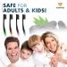 Charcoal Toothbrushes 8 Pack - Extra Soft Bristles - Removes Stains, Plaque, Whitens Teeth - Individually Wrapped for Travel - Safe for Adults & Kids - Buy Online on GoSupps.com