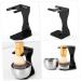 Premium Acrylic Beard Brush & Razor Holder | Shaving Tool Stand for an Organized Grooming Experience - Buy Online on GoSupps.com