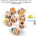 HUSHUI Wooden Baby Teeth Keepsake Box with Tweezer | Kids Deciduous Teeth Saver Container - Buy Online on GoSupps.com