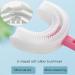 JdXun U-Shaped Children's Toothbrush Set - 360 Silicone Brush for Kids (2-12 Years) - Blue & Pink Food Grade Quality - Buy Online on GoSupps.com