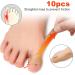 ANGGREK Turf Toe Straps - 10 Pcs Soft Skin-Friendly Adhesive Big Toe Straighteners for Pain Relief & Support - Buy Online on GoSupps.com