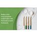Dental Lace Bamboo Toothbrush Set - 4 Pack of Soft Castor Oil Bristle Brushes - Buy Online on GoSupps.com