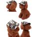 Buy PetPhindU Dog Sun Hat Baseball Cap - Peaked Cap with Letter Print for Dogs - Red Accessory - Buy Online on GoSupps.com