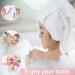 Bath Sponge Body Scrubber Loofah Exfoliating Mesh Pouf Shower Ball Puff Sponges for Women and Men Bathing Accessories - Set of 2 White Pink - Buy Online on GoSupps.com