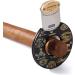 Cigar Cutter Accessories Cigar Metal Plating Engraving Portable Cigar Round Stainless Steel Cigar Scissors - Buy Online on GoSupps.com
