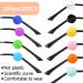 Non-Slip Eyeglass Temple Tip Holder | Round Silicone Ear Grips & Multicolor Pads for Eyeglasses - Buy Online on GoSupps.com
