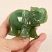 Handmade Carved Tangling Jade Elephant Gemstone Natural Crystal Figurine Good Luck Ornaments FZUGEDRLI (Color : Dongling Jade) - Buy Online on GoSupps.com