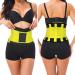 Lumbar brace Men's Elastic Corset Back Lumbar Brace Support Belt Waist Orthopedic Posture Corrector Low Back Belt Waist Support men Yellow Small
