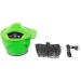 3 Colors Electric Mixer Electric Hair Coloring Bowl Mixer with Removable Fan Blade Fast and Even Mixing Time Saving Convenient Operation Perfect Saturation Stable Perf (Green) - Buy Online on GoSupps.com