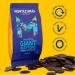 Montezuma's 74% Cocoa Giant Dark Chocolate Buttons Gluten Free & Organic 180g Bag (Pack of 2) - Buy Online on GoSupps.com