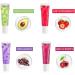 Holzsammlung Moisturizing Lip Oil No-Sticky Lip Gloss Lip Balm Lip Care Fruit Flavoured Lip Oil For Dry Lip's Moisturizing Hydrating And Nourishing(Peach+Pineapple+Avocado+Strawberry+Grape+Cherry) A05# - Buy Online on GoSupps.com