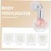 POPETPOP 1pc Body Air Bag Powder Glitter Perfume Body Shimmer Spray Highlighter Gloss Glitter Sprayer Bride Pink medium - Buy Online on GoSupps.com