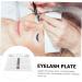 minkissy 1pc Eyelash Spacer Eyelash Plate Eyelash Gasket Eyelash Supplies Glass Stand Eye Lash Eyelash Grafting Accessory Eyelash Board Lash Grafting Gasket Epoxy Accessories Extend Tray - Buy Online on GoSupps.com