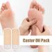 Reusable Castor Oil Packs for Feet - 2 Pack Adjustable Soft Cloth Compress for Men & Women - Oil-Resistant & Comfort Fit - Buy Online on GoSupps.com