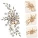 Ipetboom Flower Comb Bridal Hair Clip Bridal Headpiece Bride Hair Clip Birthday Hair Comb Rhinestone Barrettes Banquet Hair Comb Tiara Accessories Manual Bridesmaid Rhinestones - Buy Online on GoSupps.com