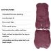 Hurtta Mudventure Coat ECO Rain Jacket - Size 30 Aubergine | International Shipping Available - Buy Online on GoSupps.com