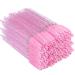 300PCS Crystal Eyelash Mascara Brushes Wands Applicator Makeup Kits (Pink) Pink 300 Count (Pack of 1)