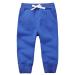 CuteOn Unisex Kids Elastic Waist Cotton Warm Trousers Baby Pants Bottoms 1-5Years 1 Year Blue