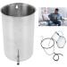 Tyenaza Stainless Steel Inlet Bucket 1000ml | Durable 304 Stainless Steel | Large Capacity Water-Damp Cleaning Tool - Buy Online on GoSupps.com