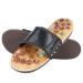 HURRISE Health Care Slippers Unisex Practical Exquisite Black Multiple Sizes Salon for Health Care 43 EU Black