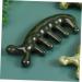 Beavorty 3-Piece Jade Scalp Massager & Hand Massage Comb Set - Creative 3D Leather Massage Tools 11.50x1.50cm - International Shipping Available - Buy Online on GoSupps.com