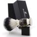 Jag Shaving Jags Lee Razor Brush - Elegant Wooden Handle Synthetic Silver Tip Perfect for Your Shaving Routine | International Shipping Available - Buy Online on GoSupps.com