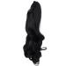 Shop S-noilite Voluminous Hair Extension - 45cm Wavy Ponytail & Braid Claw - Natural Black & Various Colors - Buy Online on GoSupps.com