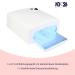 ND24 NAILDESIGN Geln gel Starter Set Premium - Complete UV Gel Nail Kit for Beginners | Includes UV Lamp French Gel & More - Made in Germany - Buy Online on GoSupps.com