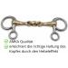 Buy AMKA Baucher Bit Double Broken Argentan 16mm | Premium Quality Baucher Bridle for Elegant Equine Performance - Buy Online on GoSupps.com