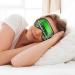 Buy Green & White Piano Keys Print Unisex Sleep Eye Mask - Soft Comfort Travel Shade for Yoga & Shift Work - Buy Online on GoSupps.com