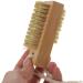 Ipetboom Wooden Nail Brush Cleaning Nail Fingernail Brush Wood 2 Side Nail Scrub Brush with Hanging Rope for Manicure Pedicure Women Kids - Buy Online on GoSupps.com