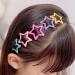 Colorful Glow-in-the-Dark Star Hair Clips for Women & Girls - 10-Piece Y2K Accessories Set - Buy Online on GoSupps.com