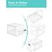 Medicine Lock Box - Safe Storage for Medications Food and Devices | Large Clear Lockable Box for Home & Office - Buy Online on GoSupps.com
