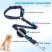 Slowton Dog Car Belt - 2-Piece Adjustable Headrest Safety Harness with Reflective Rubber Strap for Secure Travel - Buy Online on GoSupps.com