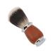 Men's Shaving Brush - Nylon Bristles & Wooden Handle | Lightweight Facial Hair Beard Brush for Home & Salon Use - Buy Online on GoSupps.com