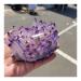 Natural Crystal Rough Crystal Natural Purple Ghost Phantom Quartz Crystal Cluster Rock Stones and Crystals Reiki Specimen Home Deco Crystal (Size : 300-350g)