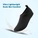 Joto Quick-Dry Aqua Shoes for Women Men & Children - Unisex Beach & Swimming Shoes | 38/39 EU Black - Buy Online on GoSupps.com