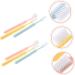 Eco-Friendly 6th Soft Manual Toothbrush - Wooden Travel Toothbrush for Oral Care & Household Cleaning - Buy Online on GoSupps.com