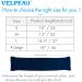 VELPEAU Cover Sleeve for Neck Brace and Cervical Collar Dust Cover for Men & Women Comfortable Wearing While Sleeping Working Breathable Sweat-Absorbent Quick Dry Ice Silk (Blue Large) Large Blue - Buy Online on GoSupps.com