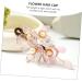 minkissy 1pc Antique Hairpin Hair Clasp Floral Headpiece Flower Hair Clip Vintage Hairpin Chinese Hair Barrettes Pink Hair Clips Floral Hair Clip Hair Clamps The Flowers Alloy Issue Card - Buy Online on GoSupps.com